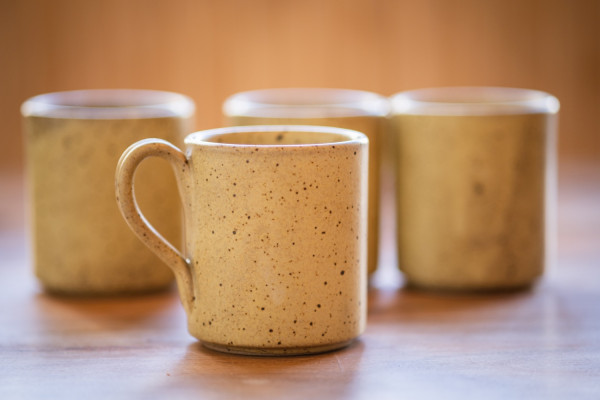 Teetasse 2 gelb